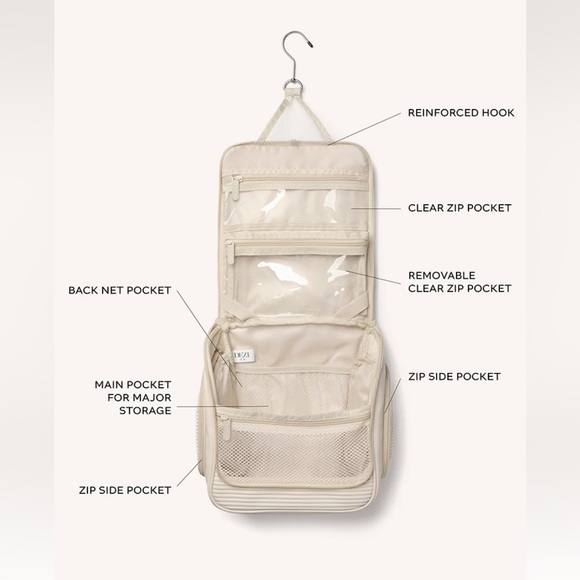 Dezi Pack It All Multi-Purpose Hanging Travel Bag - Picture 2 of 3